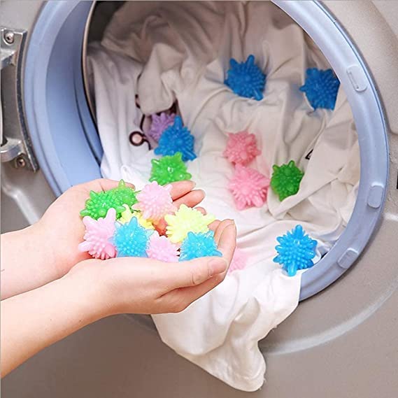 Washing Machine Laundry Scrubbing Balls | Corona Laundry Ball | pack of 5 Washing Machine Laundry Scrubbing Balls | Corona Laundry Ball | pack of 5